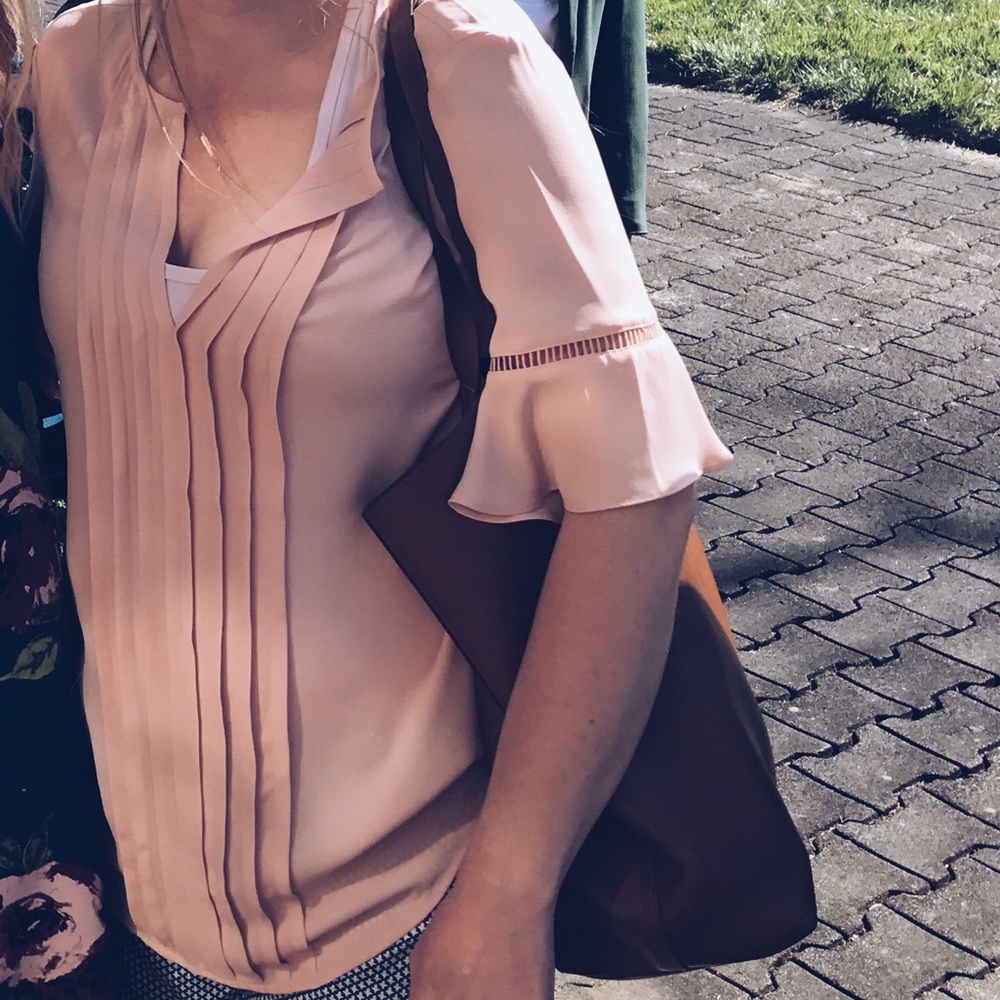 Peach Blouse